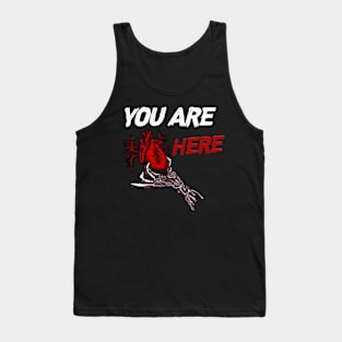 You are here halloween t-shirt Tank Top